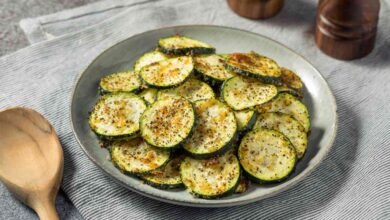 Abobrinha na Airfryer