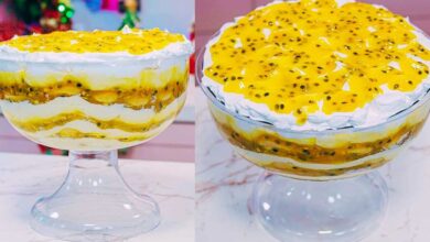 Pavê de Maracujá na Taça